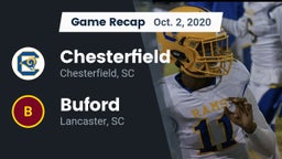 Recap: Chesterfield  vs. Buford  2020