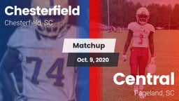 Matchup: Chesterfield High vs. Central  2020