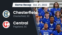 Recap: Chesterfield  vs. Central  2022