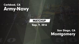 Matchup: Army-Navy High vs. Montgomery  2016