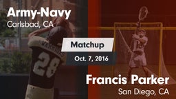 Matchup: Army-Navy High vs. Francis Parker  2016