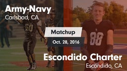 Matchup: Army-Navy High vs. Escondido Charter  2016