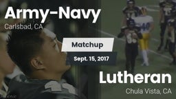 Matchup: Army-Navy High vs. Lutheran  2017