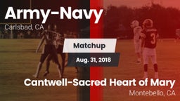 Matchup: Army-Navy High vs. Cantwell-Sacred Heart of Mary  2018