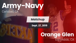 Matchup: Army-Navy High vs. Orange Glen  2019