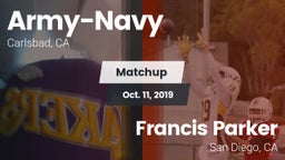Matchup: Army-Navy High vs. Francis Parker  2019