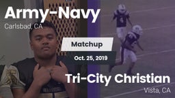 Matchup: Army-Navy High vs. Tri-City Christian  2019
