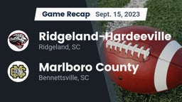 Recap: Ridgeland-Hardeeville vs. Marlboro County  2023