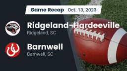 Recap: Ridgeland-Hardeeville vs. Barnwell  2023