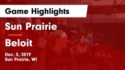 Sun Prairie vs Beloit Game Highlights - Dec. 5, 2019