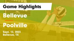 Bellevue  vs Poolville  Game Highlights - Sept. 12, 2023