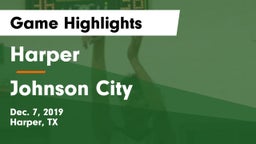 Harper  vs Johnson City  Game Highlights - Dec. 7, 2019