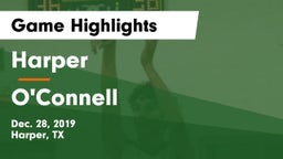 Harper  vs O'Connell  Game Highlights - Dec. 28, 2019