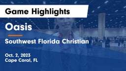 Oasis  vs Southwest Florida Christian  Game Highlights - Oct. 2, 2023