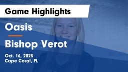 Oasis  vs Bishop Verot  Game Highlights - Oct. 16, 2023