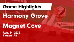 Harmony Grove  vs Magnet Cove  Game Highlights - Aug. 24, 2023