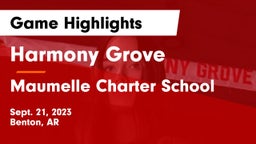 Harmony Grove  vs Maumelle Charter School Game Highlights - Sept. 21, 2023