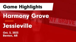 Harmony Grove  vs Jessieville  Game Highlights - Oct. 3, 2023