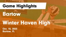 Bartow  vs Winter Haven High Game Highlights - Oct. 10, 2023