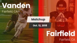 Matchup: Vanden  vs. Fairfield  2018