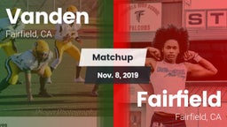 Matchup: Vanden  vs. Fairfield  2019