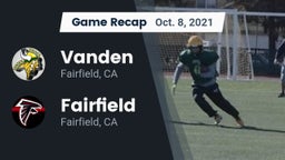 Recap: Vanden  vs. Fairfield  2021