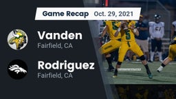 Recap: Vanden  vs. Rodriguez  2021
