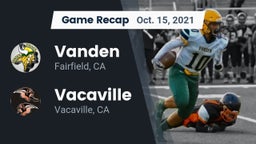 Recap: Vanden  vs. Vacaville  2021