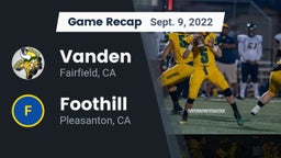 Recap: Vanden  vs. Foothill  2022