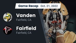 Recap: Vanden  vs. Fairfield  2022
