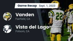 Recap: Vanden  vs. Vista del Lago  2023