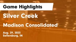 Silver Creek  vs Madison Consolidated  Game Highlights - Aug. 29, 2023