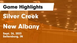 Silver Creek  vs New Albany  Game Highlights - Sept. 26, 2023