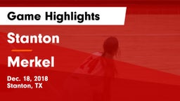 Stanton  vs Merkel  Game Highlights - Dec. 18, 2018
