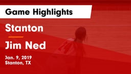 Stanton  vs Jim Ned  Game Highlights - Jan. 9, 2019