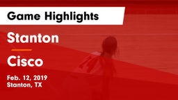 Stanton  vs Cisco  Game Highlights - Feb. 12, 2019