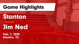 Stanton  vs Jim Ned  Game Highlights - Feb. 7, 2020