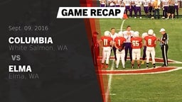 Recap: Columbia  vs. Elma  2016
