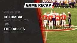 Recap: Columbia  vs. The Dalles  2016