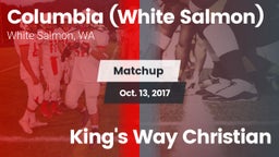 Matchup: Columbia  vs. King's Way Christian 2017