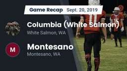 Recap: Columbia  (White Salmon) vs. Montesano  2019