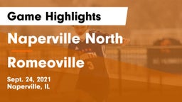 Naperville North  vs Romeoville  Game Highlights - Sept. 24, 2021