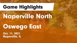 Naperville North  vs Oswego East  Game Highlights - Oct. 11, 2021