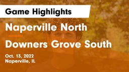 Naperville North  vs Downers Grove South  Game Highlights - Oct. 13, 2022