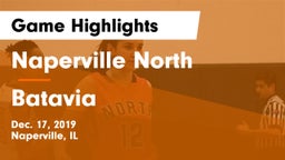 Naperville North  vs Batavia Game Highlights - Dec. 17, 2019