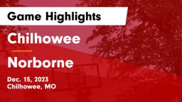 Chilhowee  vs Norborne  Game Highlights - Dec. 15, 2023