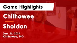 Chilhowee  vs Sheldon   Game Highlights - Jan. 26, 2024