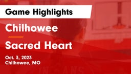 Chilhowee  vs Sacred Heart  Game Highlights - Oct. 3, 2023