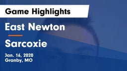 East Newton  vs Sarcoxie  Game Highlights - Jan. 16, 2020