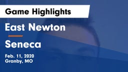 East Newton  vs Seneca  Game Highlights - Feb. 11, 2020